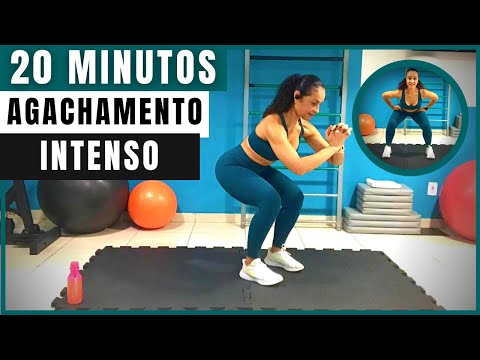 20 MIN INTENSE SQUATS TO DEFINE THIGHS AND BUTTOES