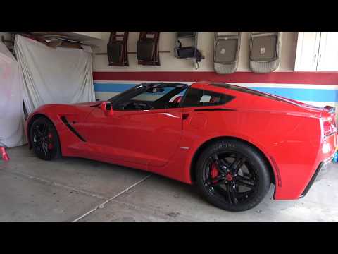 Chevrolet Wow! Michelin Pilot Sport 4s and Pilot Super Sport non RunFlat tires on C7 Corvette