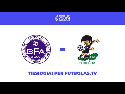 2025 BYFL U15: Vilniaus BFA – Klaipėdos FM | Apžvalga