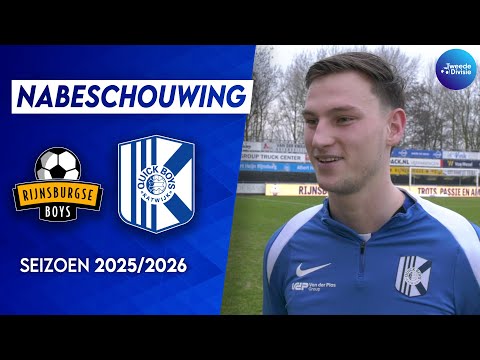 Review Rijnsburgse Boys - Quick Boys | 𝗟𝗲𝘃𝗶 𝘃𝗮𝗻 𝗗𝘂𝗶𝗷𝗻