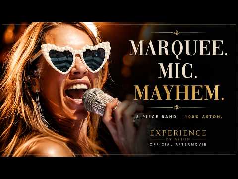 Cheshire Marquee Wedding Party — Aston 8-Piece Band.