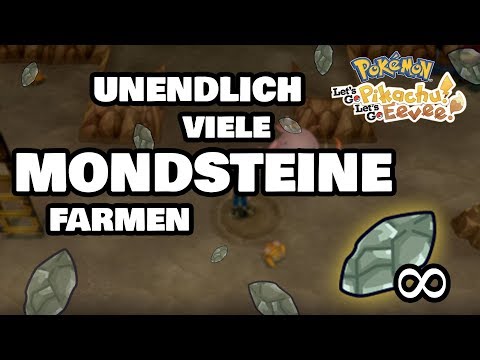 🌟 MONDSTEIN farmen UNENDLICH oft  🌟 Pokemon Let's Go Pikachu und Evoli