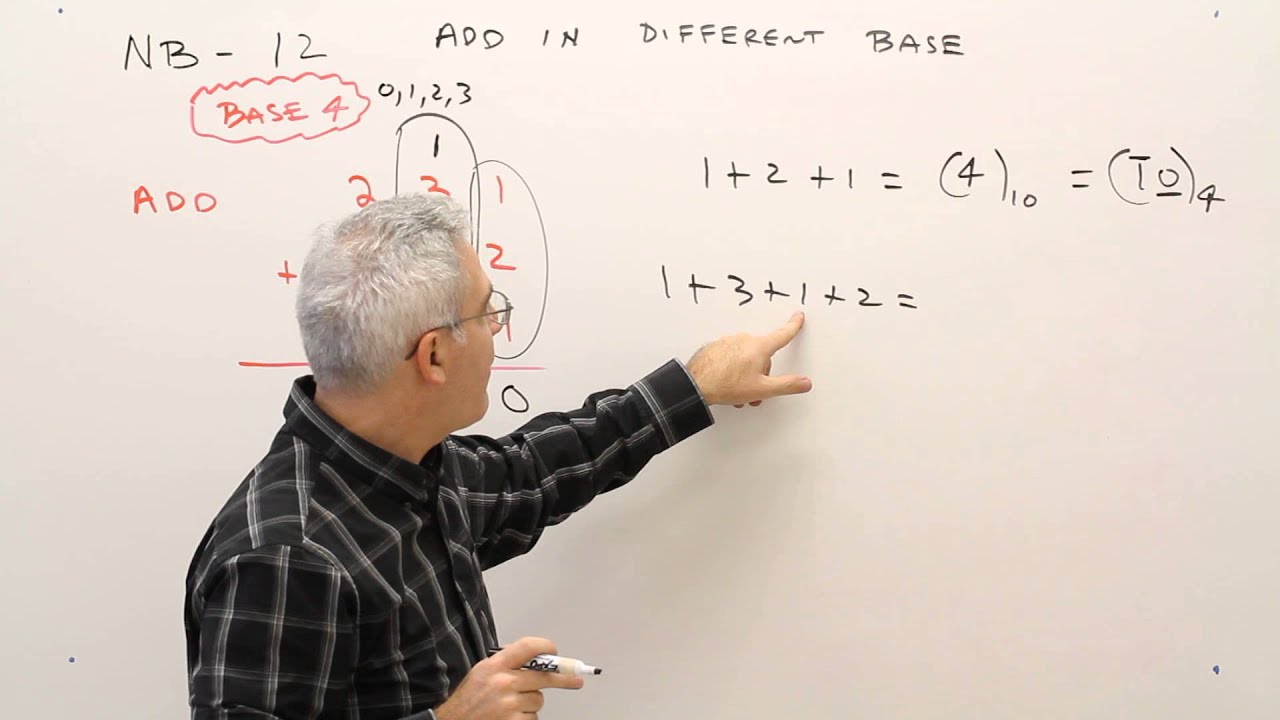 NB 12--Adding in Different Number Base