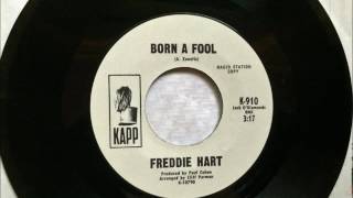 Born A Fool , Freddie Hart , 1968 45RPM