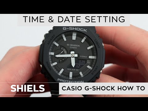 How To Change Time On A G-Shock Watch