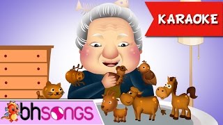 There Was An Old Lady Who Swallowed a Fly Song Karaoke Nursery Rhymes TV