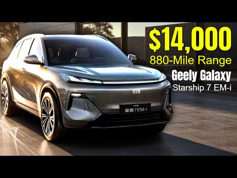 Thumbnail for $14,000 With 880-Mile Range Geely Galaxy Starship 7 EM-i plug-in hybrid by Geely Galaxy