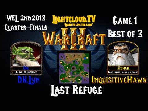 Lyn (OK) VS InquisitiveHawk (HU) - WC3 G1 - WEL 2013