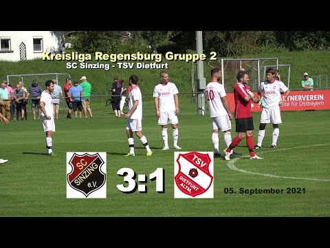 SC Sinzing - TSV Dietfurt 3:1 - Kreisliga Regensburg Gruppe 2