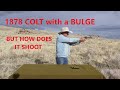Colt 1878 with a Barrel Bulge
