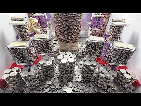 1 Quarter challenge high limit coin pusher