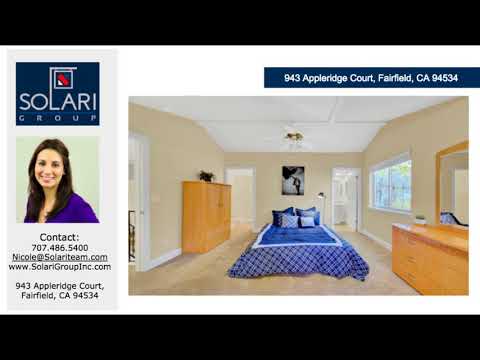 943 Appleridge Court. Luxury Estate in Solano County.