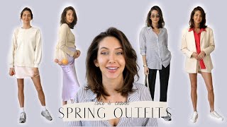 CUTE & CASUAL SPRING OUTFITS *bump friendly* | 2022