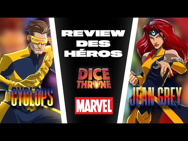 Vídeo relacionado con Marvel X-Men Dice Throne Box 2, 4 Hero Box Featuring Cyclops, Jean Grey, Gambit & Rogue, Competitive Dice Board Game, Stand-Alone & Cross Compatible with All Dice Throne Heroes, Officially Licensed