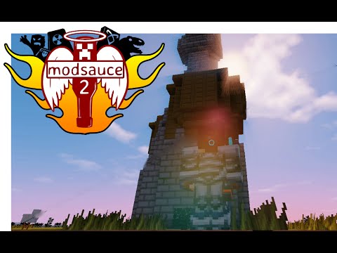 Minecraft Lets Play ModSauce 2 #6 Artifactual Tower