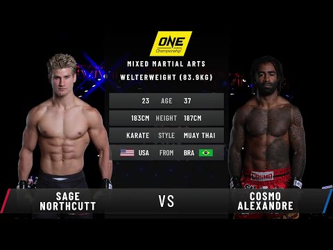 Sage Northcutt vs. Cosmo Alexandre | Full Fight Replay