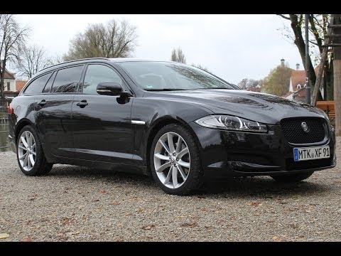 Jaguar XF Sportbrake 2.2d Test | Fahrbericht | Video | 2014