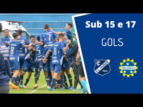GOLS | Taubaté 1x0 São José (Sub15) e Taubaté 1x1 São José (Sub17)