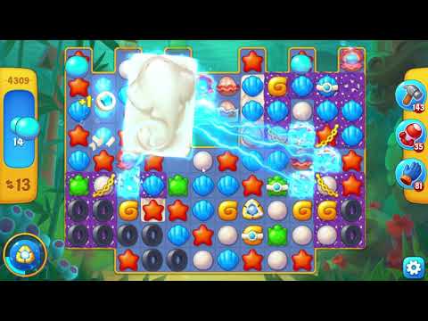 Fishdom 4309 Level - NO BooSTERS