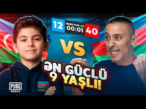 MƏNİM 9 YAŞLI OĞLUMU UDA BİLSƏN, SƏNƏ 100.000 UC VERƏCƏM! PUBG Mobile