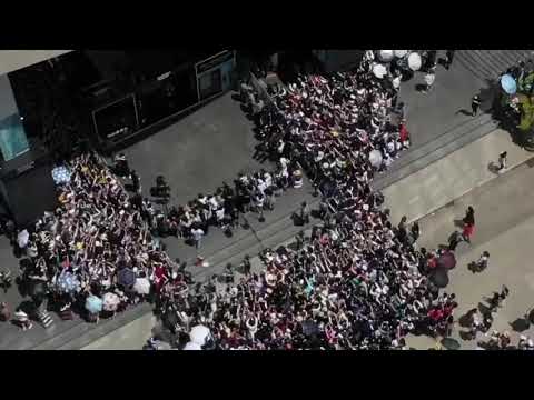 210423 BiothermHomme weibo updated a short clip of the event today in Kunming. LayZhang #ZhangYixing