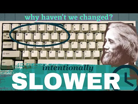 QWERTY was designed to slow you down