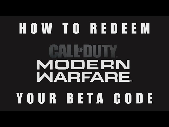 How To Redeem A Code On Call Of Duty Website