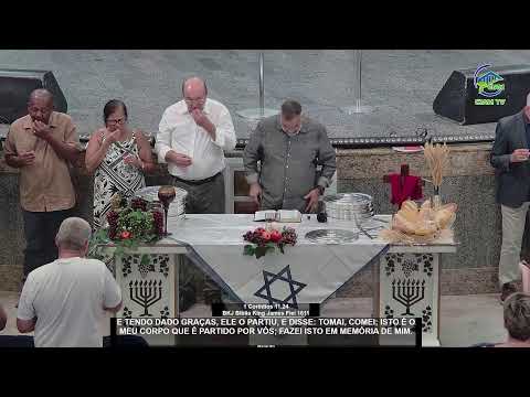 CEIA DO SENHOR 🍷🍞|A CEIA TEM O PODER DE RECUPERAR NOVAS ESPERANÇAS|AP. ALEXANDRE |01/02/26 | 8h30H