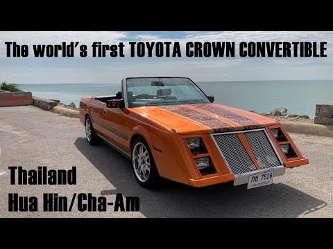 Thumbnail for The world's first Toyota Crown convertible #Huahin #ToyotaCrown #convertible by Toyota Crown Convertible