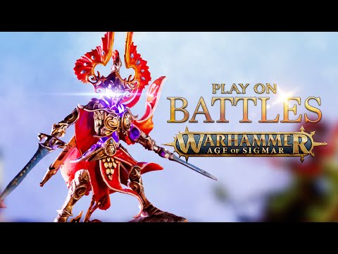 Age of Sigmar is Here!  Lumineth vs Ogor Warhammer 2000pt Battle Report!