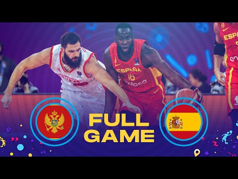 Montenegro v Spain | Full Basketball Game | FIBA EuroBasket 2022