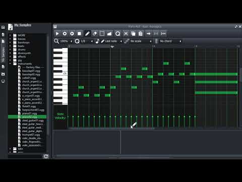 LMMS 3   Arpeggios