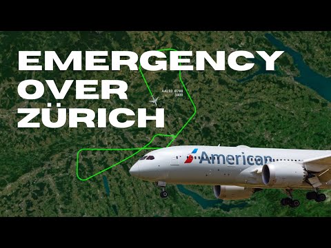 PAN PAN Emergency Over Switzerland: American Flight 93 Returns to Zurich