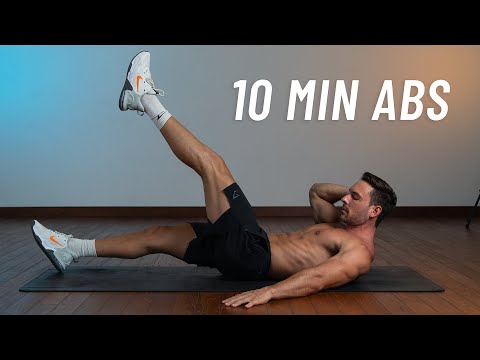 10 MIN ABS WORKOUT - At Home Sixpack Ab Routine (No Equipment)