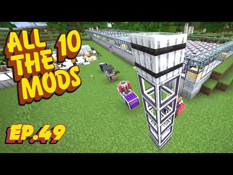 Automatic Craft with Mystical Agriculture Essences in ATM10 All the Mods Ep.49 Minecraft Modpack