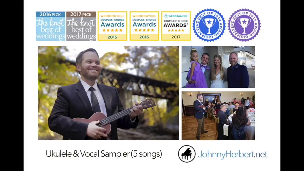 Promotional video thumbnail 2 for Johnny Herbert - Piano and Ukulele