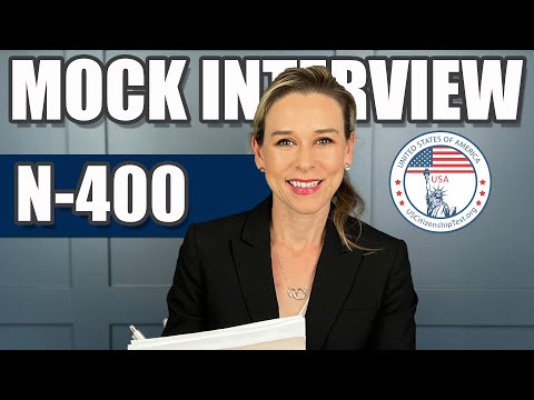 2025 US Citizenship Mock Interview | N-400 Interview Simulation