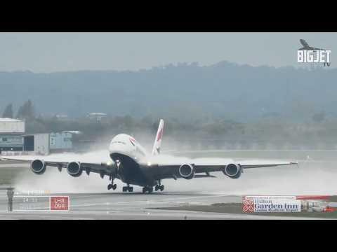 Big Jet Heavy at Heathrow Airport