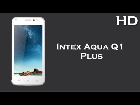 Intex Aqua Q1 Plus available with 4.5 Inch Display 1600mAh battery, 512MB RAM, Android 4.4