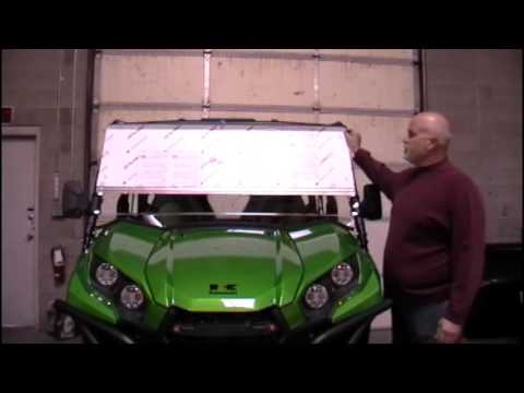 Installation Tutorial for a 2016 Teryx | UTV Windshields & Accessories