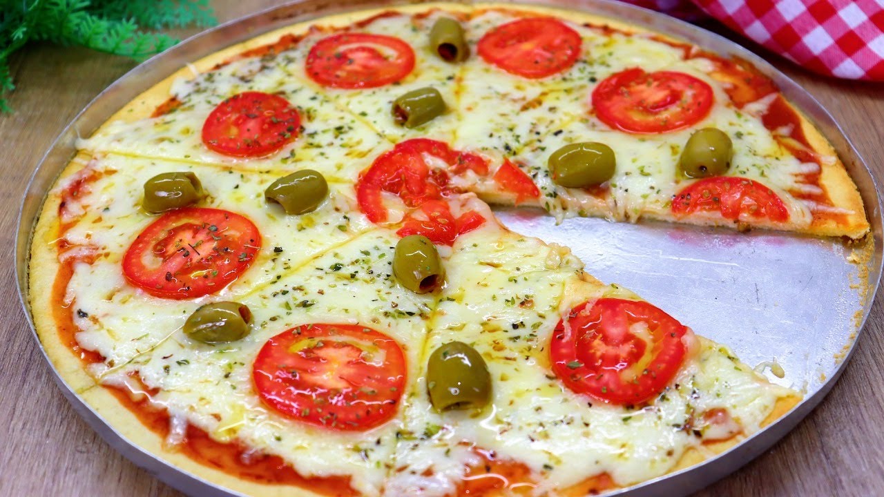 PIZZA DE LIQUIDIFICADOR ECONÔMICA E DELICIOSA