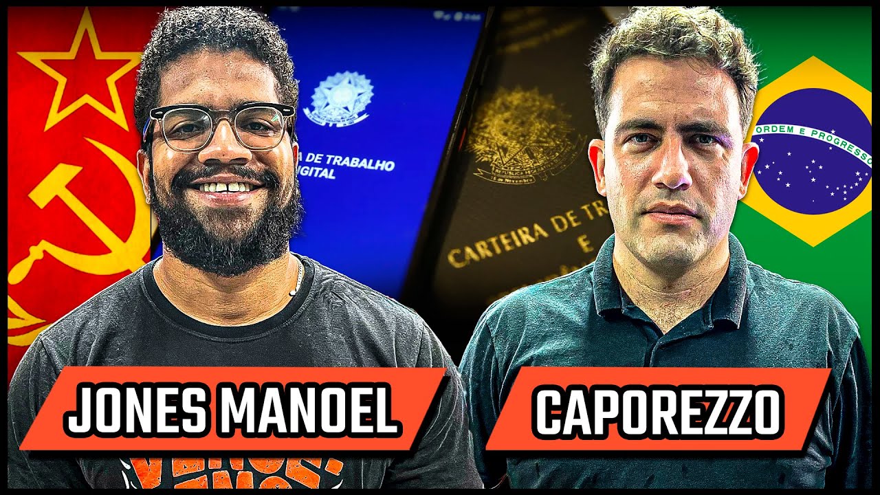 JONES MANOEL e CRISTIANO CAPOREZZO - DEBATE - FIM DA ESCALA 6x1 - PODCAST 3 IRMÃOS #672