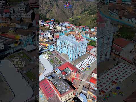 El Cisne desde el aire #lojaecuador #turismo #loja #ElCisne