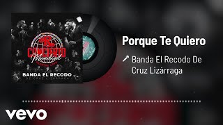 Banda El Recodo De Cruz Lizárraga - Porque Te Quiero (En Vivo/Audio)