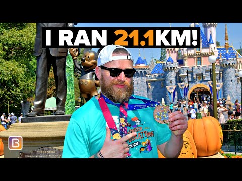 Getting my COAST TO COAST at DISNEYLAND | RunDisney | Halloween Half Marathon