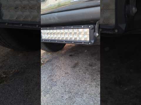 Should I wire my light bar to my high beams?? #shorts #lightbar #ledlights