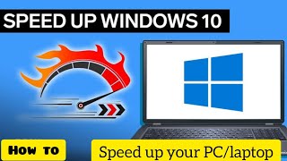 Download the video "How to speed up windows 10 | how to speed up my PC | How to clean Junk files speed up computer"