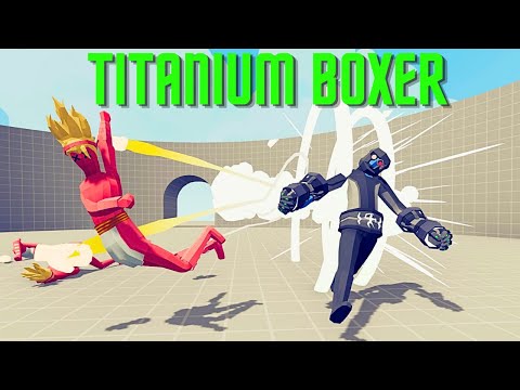 TITANIUM BOXER VS ALL TABS SECRET UNITS | TABS Totally Accurate Battle Simulator