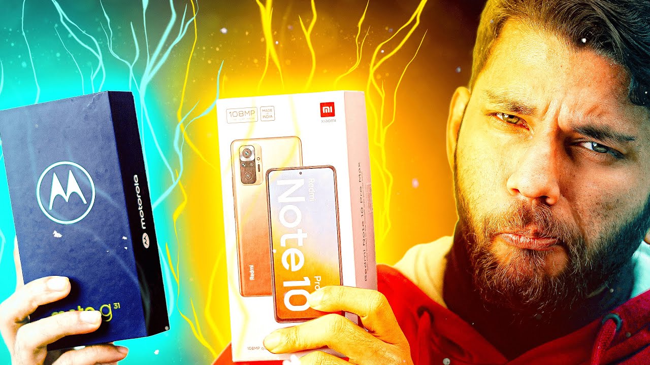 Moto G31 vs Redmi note 10 - Best
 smartphone under 15000