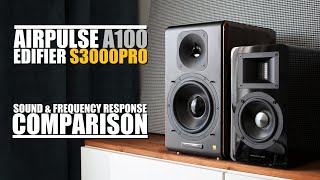Edifier S3000Pro vs AirPulse A100 - REMATCH!  ||  Sound & Frequency Response Comparison